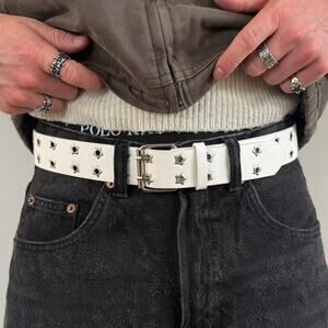 Y2k 2000s vintage white silver